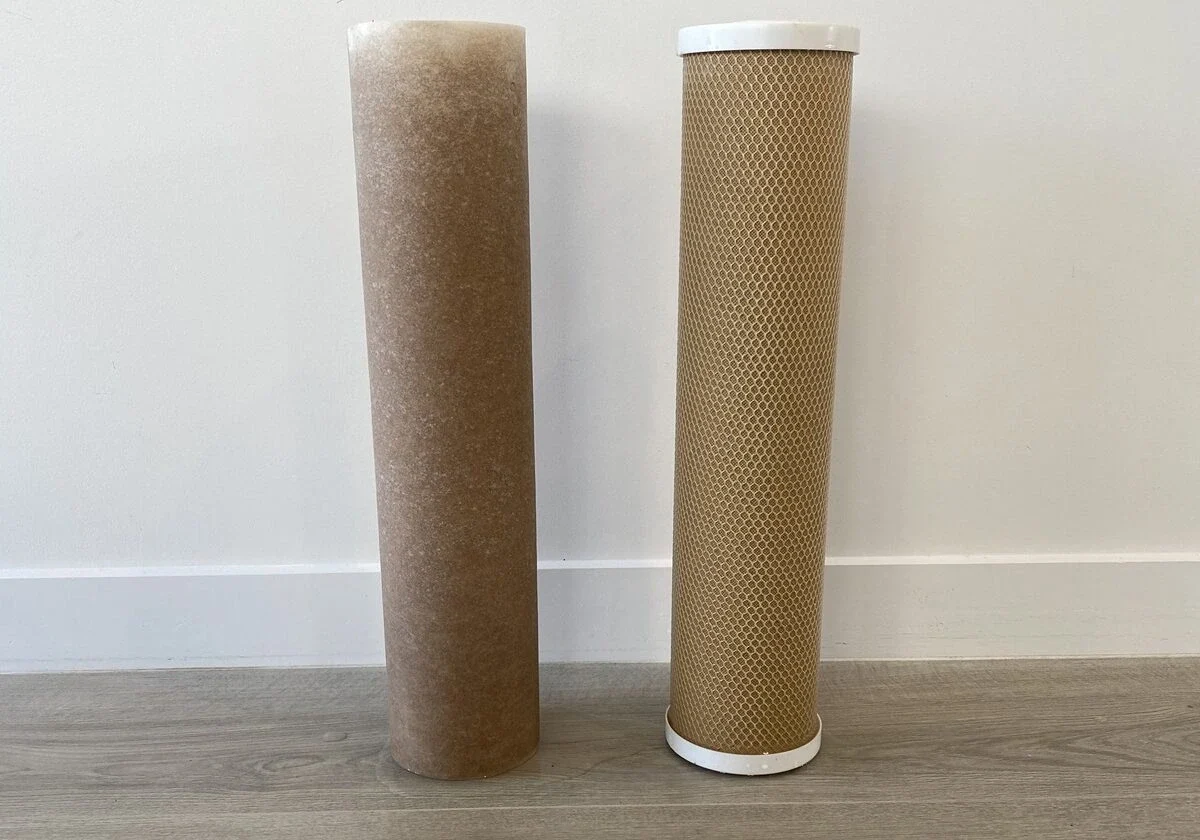 old water filter cartridges